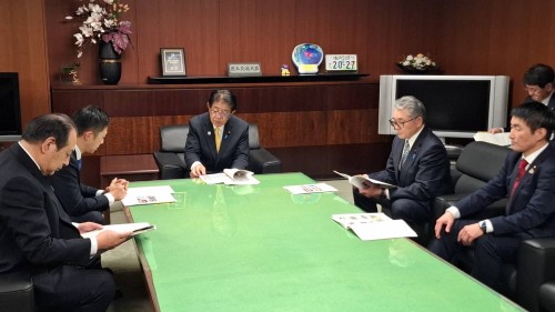 鈴木健太知事と要望活動