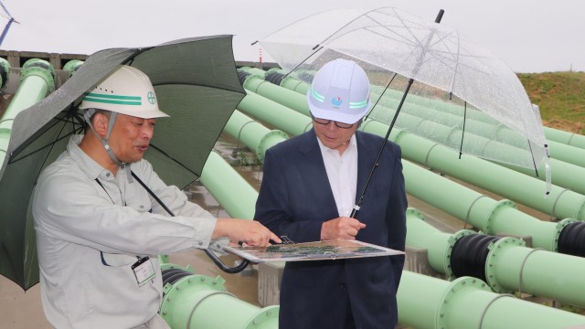 河川防災ステーションの視察